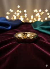 Golden bloom ring