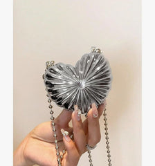 Mini heart clutches